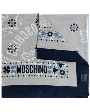 Moschino Scarves - Blue