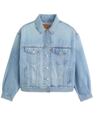 Levi's Jassen ,Blauw ,Katoen 90S Trucker Jacket