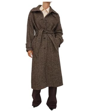 Marella Belted Coats - Marrón
