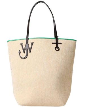 JW Anderson Ankerdetail Tote Tasche - Natur