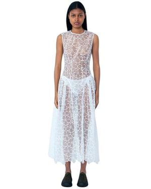 Cecilie Bahnsen Midi Dresses - Blue