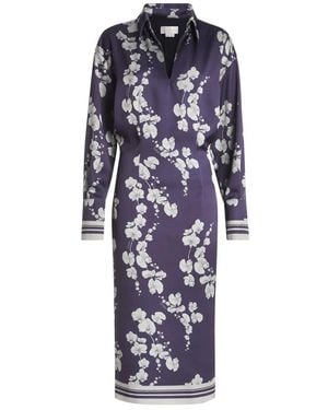 Genny Midi Dresses - Azul
