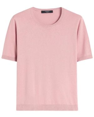 Weekend by Maxmara Round-Neck Knitwear - Rosa