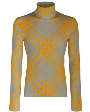 Burberry Knitwear > Turtlenecks - Geel