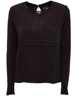 Woolrich Long Sleeve T-Shirts - Black