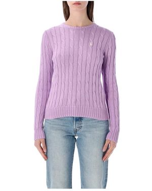 Polo Ralph Lauren Round-Neck Knitwear - Purple