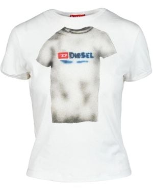 DIESEL T-Shirts - White