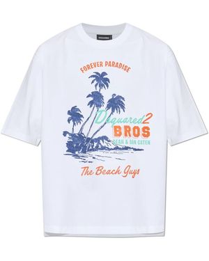 DSquared² T-Shirts - White