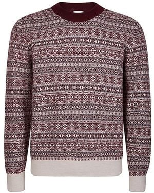 Eleventy Round-Neck Knitwear - Bruin