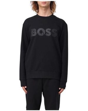 HUGO Sweatshirts - Black