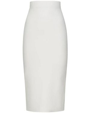 Victoria Beckham Pencil Skirts - White
