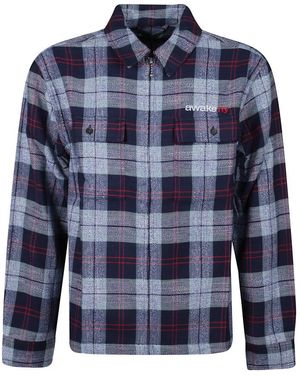 AWAKE NY Casual Shirts - Blue