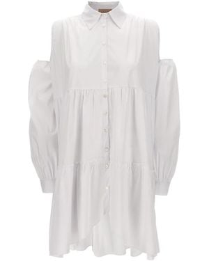 Le twins Shirt Dresses - White