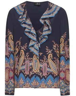 Etro Blouses - Blauw