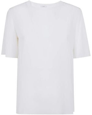JOSEPH Overhemden ,Wit ,Nylon Nieuwe Rubin Crepe De Soie Top