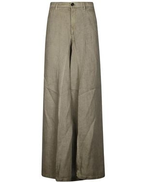 White Sand Wide Pants - Natural