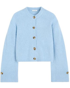 By Malene Birger Truien & Vesten ,Blauw ,Wol Cierrou Soft Cardigan