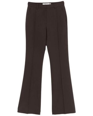 AYA MUSE Wide Trousers - Brown