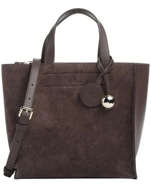 Furla Divide It S Tote - Braun
