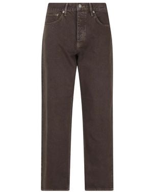 sunflower Jeans ,Bruin ,Denim Wide Twist Denim