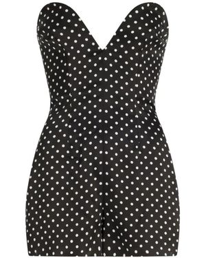 Jean Paul Gaultier Playsuits - Black