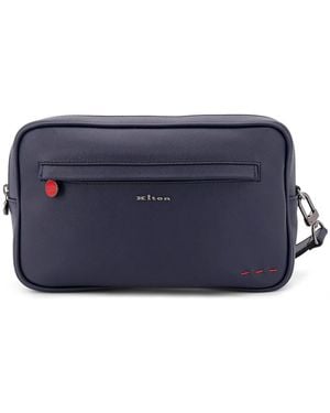 Kiton Toilet Bags - Blu