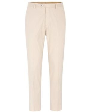 Oscar Jacobson Suit Trousers - Natural