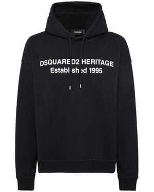 DSquared² Hoodies - Negro