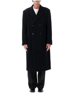 mfpen Double-Breasted Coats - Black