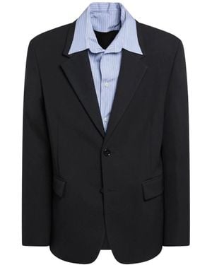 Balenciaga Jassen ,Zwart ,Katoen Hybride Blousejas