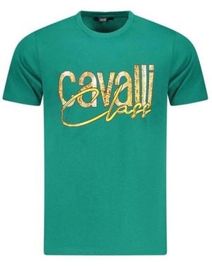 Roberto Cavalli T-Shirts - Green