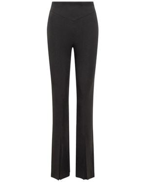ACTUALEE Gespleten Broek - Zwart