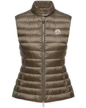 Moncler Waistcoats - Green