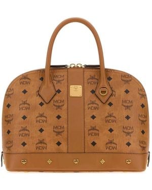 MCM Aren Vi Handtasche - Braun