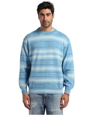 President's Round-Neck Knitwear - Blue