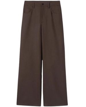 Séfr Wide Trousers - Brown