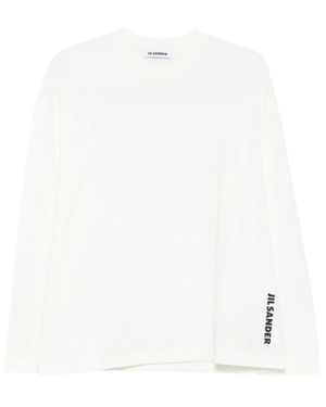 Jil Sander T-Shirts - Weiß