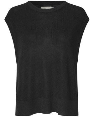 Masai Round-Neck Knitwear - Negro