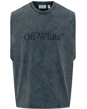 Off-White c/o Virgil Abloh Sleeveless Tops - Bleu