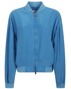 Versace Bomber Jackets - Blue