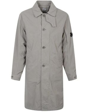 C.P. Company Single-Breasted Coats - Grey