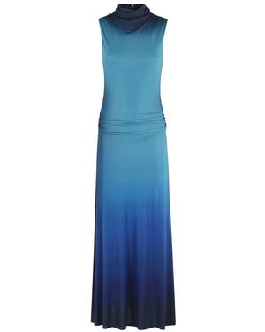 Jonathan Simkhai Elegantes aldina-stil kleid - Blau