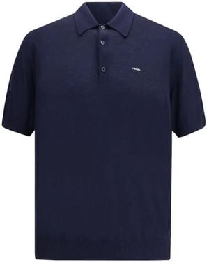 Prada Polo Shirts - Azul