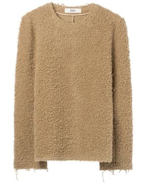 Séfr Round-Neck Knitwear - Natural