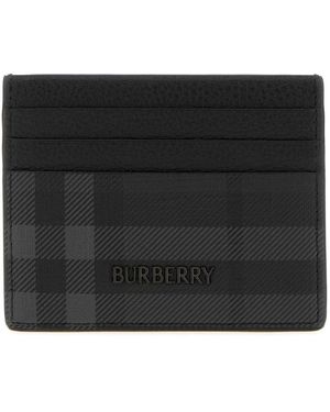 Burberry City Check Kartenetui - Schwarz