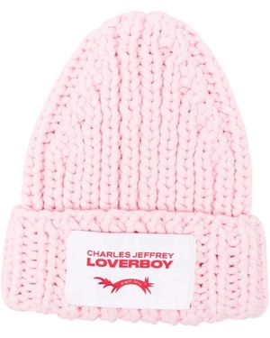 Loverboy by Charles Jeffrey Beanies - Rosa