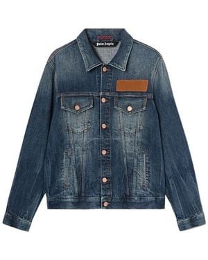 Palm Angels Denim Jackets - Blue