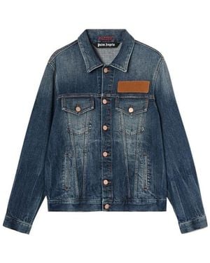 Palm Angels Denim Jackets - Blue