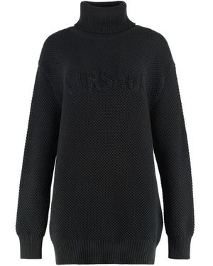 Versace Truien & Vesten ,Zwart ,Katoen Coltruien - Blauw