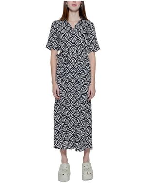 Jacqueline De Yong Midi Dresses - Azul